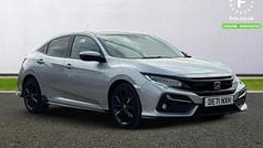 Silver Used 2021 Honda Civic Sport Hatchback | £19,099 (Fair price)