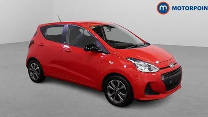 Red Used 2019 Hyundai i10 Hatchback | £8,849 (Fair price)