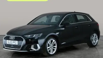 Begagnad Audi A3 Sportback Sport 116 HK (85 kW) 2021 Svart Halvkombi
