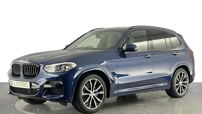 Used BMW X3 M Sport 292 HP (214 kW) 2021 Blue SUV