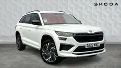 White Used 2022 Skoda Kodiaq vRS SUV | £35,000 (Fair price)