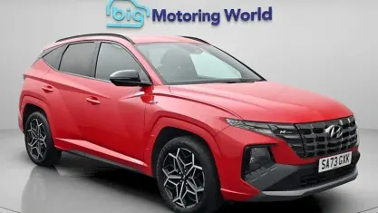 Used Hyundai Tucson N Line 230 HP (169 kW) 2023 Red SUV