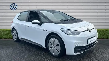 Used VW ID.3 Pro Performance 150 kW (204 HP) 2021 White Hatchback