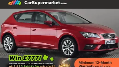 Used Seat Leon SE 116 HP (85 kW) 2019 Red Hatchback