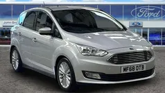 Silver Used 2018 Ford C-MAX Titanium MPV | £8,995 (Fair price)
