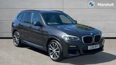 Grey Used 2018 BMW X3 M Sport SUV | £26,694 (Fair price)