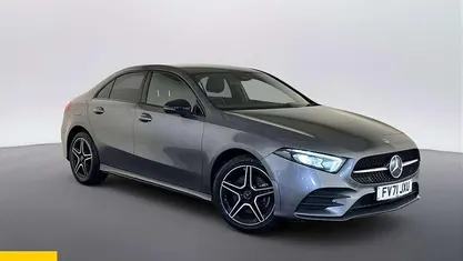Used Mercedes A250 AMG line 218 HP (160 kW) 2021 Grey Sedan