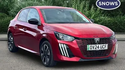 Used Peugeot e-208 Style 100 kW (137 HP) 2023 Red Hatchback