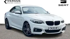 Alpine white gloss Used 2020 BMW 220 M Sport Coupe | £17,490 (Good price)