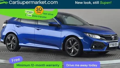 Begagnad Honda Civic SR 126 HK (92 kW) 2022 Halvkombi