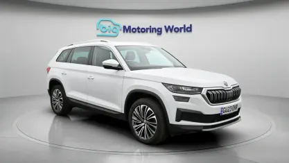 Used Skoda Kodiaq SE L Executive 150 HP (110 kW) 2023 White SUV