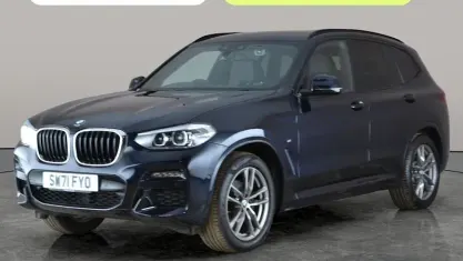Used BMW X3 M Sport 190 HP (139 kW) 2021 Black SUV