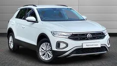 White Used 2022 VW T-Roc Life SUV | £17,650 (Fair price)