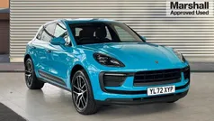 Blue Used 2022 Porsche Macan SUV | £46,980 (Good price)