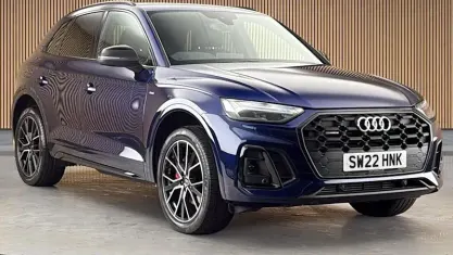 Used Audi Q5 Design 265 HP (194 kW) 2022 Blue SUV