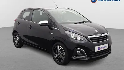 Black Used 2021 Peugeot 108 Collection Hatchback | £9,849 (Fair price)