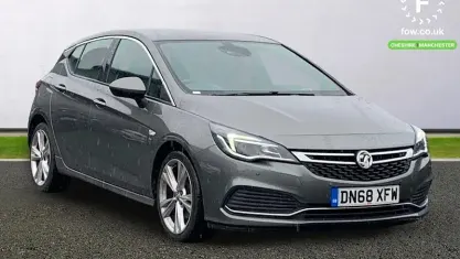 Used Vauxhall Astra Sport 200 HP (147 kW) 2018 Grey Hatchback