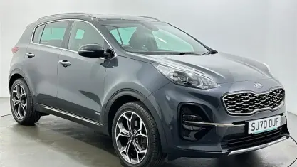 Used Kia Sportage GT-Line 185 HP (136 kW) 2019 Grey SUV