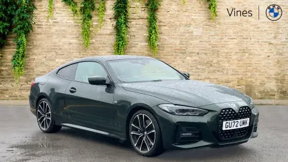 Used BMW 420 M Sport 190 HP (139 kW) 2022 Green Coupe