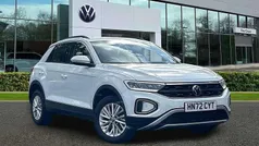 White Used 2022 VW T-Roc Life SUV | £18,991 (Fair price)