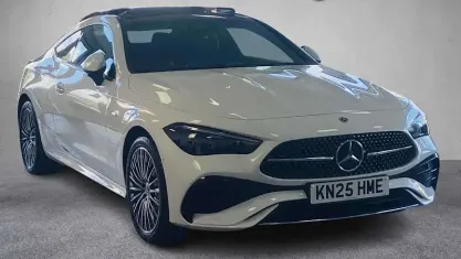 Used Mercedes E300 AMG line 313 HP (230 kW) 2025 White Coupe