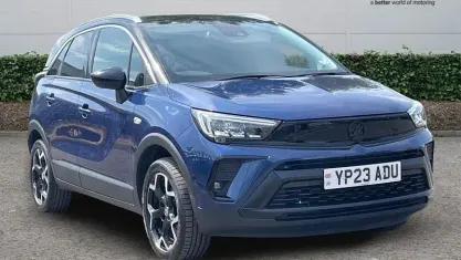 Used Vauxhall Crossland Ultimate 131 HP (96 kW) 2023 Blue SUV