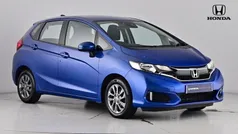 Brilliant sporty blue Used 2019 Honda Jazz SE Hatchback | £10,480 (Fair price)