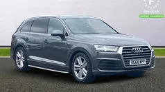 Grey Used 2018 Audi Q7 S-Line SUV | £27,199 (Good price)