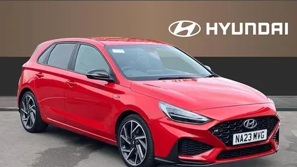 Usado Hyundai i30 N Line 159 HP (116 kW) 2023 Vermelho Citadino