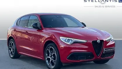Red Used 2022 Alfa Romeo Stelvio Veloce SUV | £26,283 (Fair price)