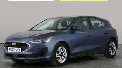 Used Ford Focus Trend 125 HP (91 kW) 2022 Blue Hatchback