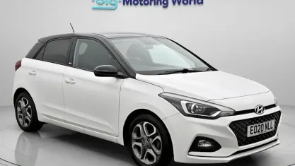 Used Hyundai i20 84 HP (61 kW) 2020 White Hatchback