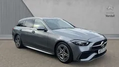 Used 2022 Mercedes C300e AMG line Estate | £27,518 (Fair price)
