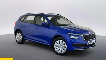 Begagnad Skoda Kamiq SE 95 HK (69 kW) 2023 Blå SUV