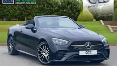 Black Used 2022 Mercedes E300 AMG line Cabriolet | £36,950 (Fair price)