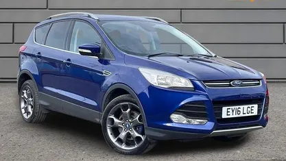 Used Ford Kuga Titanium 150 HP (110 kW) 2016 Blue SUV