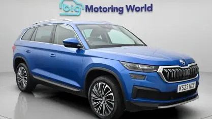 Used Skoda Kodiaq SE L Executive 150 HP (110 kW) 2023 Blue SUV