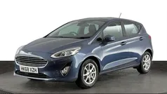 Blue Used 2018 Ford Fiesta Zetec Hatchback | £9,780 (Fair price)