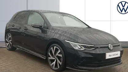 Used VW Golf VIII R-line 150 HP (110 kW) 2023 Black Hatchback