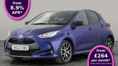 Blue Used 2021 Toyota Yaris Hybrid Hatchback | £17,966 (Fair price)