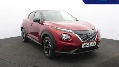 Second-hand Nissan Juke N-Connecta 143 CP (105 kW) 2023 Roșu SUV
