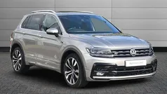 Tungsten silver Used 2019 VW Tiguan R-line SUV | £22,995 (Fair price)