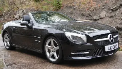 Used Mercedes SL350 AMG 306 HP (225 kW) 2014 Black Cabriolet