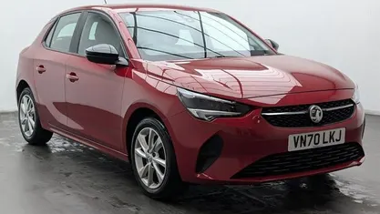 Used Vauxhall Corsa 75 HP (55 kW) 2020 Red Hatchback