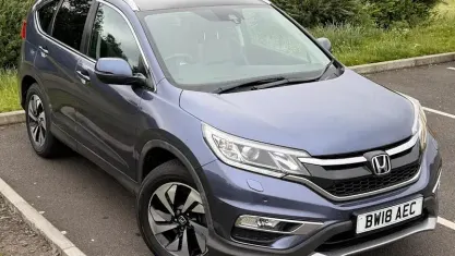 Used Honda CR-V EX 160 HP (117 kW) 2018 Blue SUV