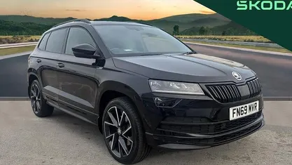 Black Used 2019 Skoda Karoq SportLine SUV | £19,444 (A bit pricey)