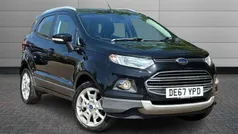 Black Used 2017 Ford Ecosport Titanium SUV | £7,891 (Fair price)