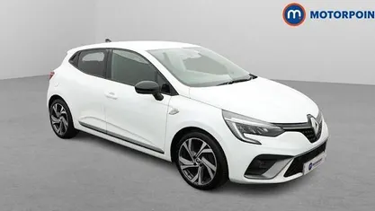 Used Renault Clio V RS Line 90 HP (66 kW) 2023 White Hatchback