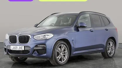 Used BMW X3 M Sport 190 HP (139 kW) 2019 Blue SUV