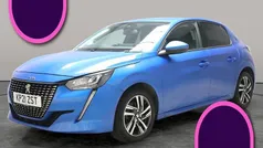 Blue Used 2021 Peugeot 208 Allure Hatchback | £10,388 (Fair price)